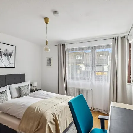 公寓 Stilvolles City-apartment Im Herzen Von 伯布林根